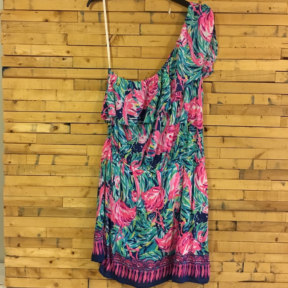 Lilly Pulitzer Flamenco Beach Romper
